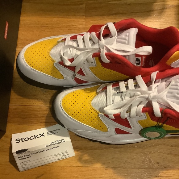 NWT Supreme Nike Air Cross Trainer 3 Mens Size 10 AUTHENTICATED - Picture 9 of 16